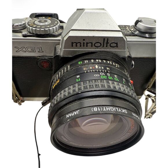 Minolta XG-1 35mm SLR Film Camera With Minolta MD Rokkor-X 50mm 1:1.4 lens. - Picture 5 of 6